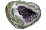 Sparkly, Dark Purple Amethyst Geode - Uruguay #151311-3